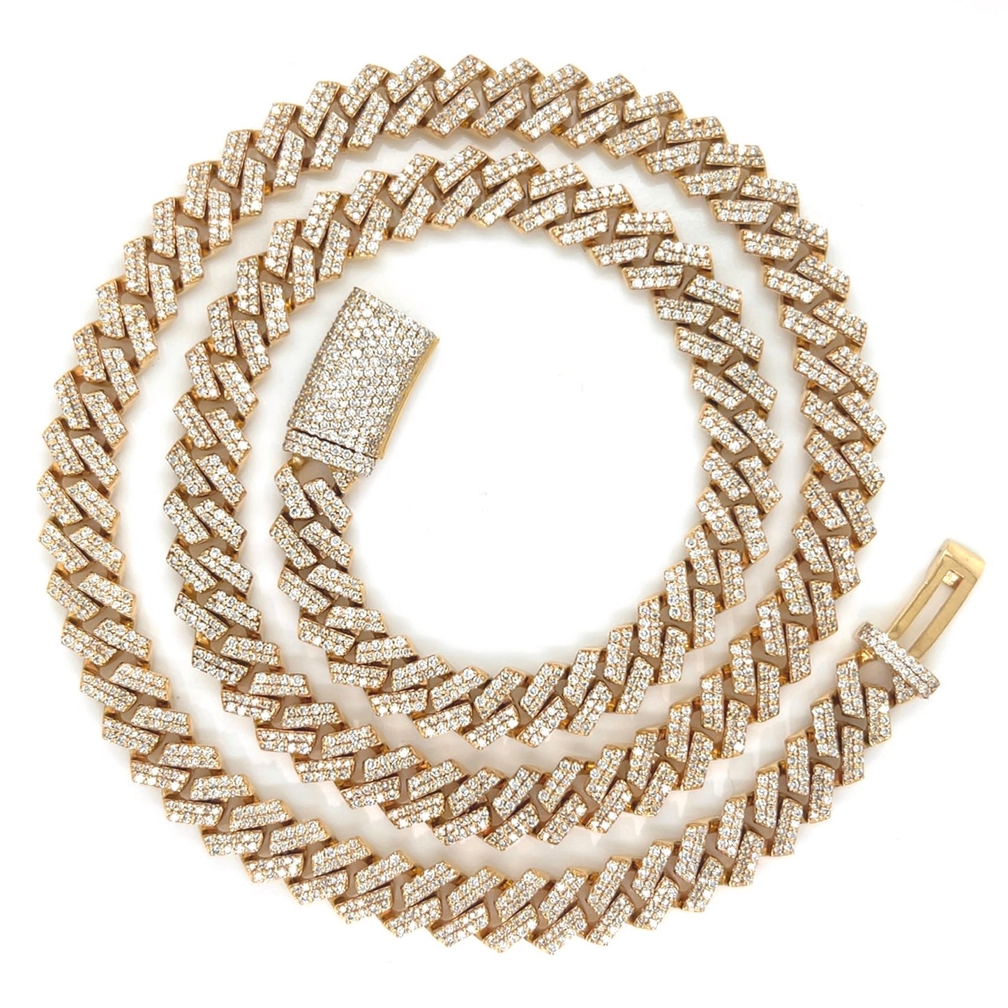8MM Diamond Cuban Chain