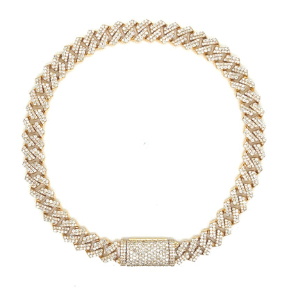 7MM Diamond Cuban Bracelet
