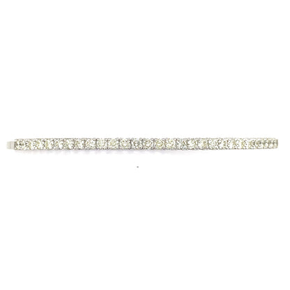 2CT Flexible Diamond Tennis Bangle