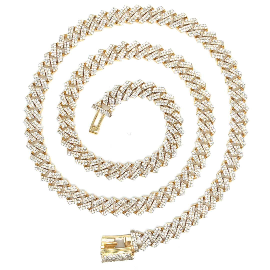7mm diamond cuban chain Clearance