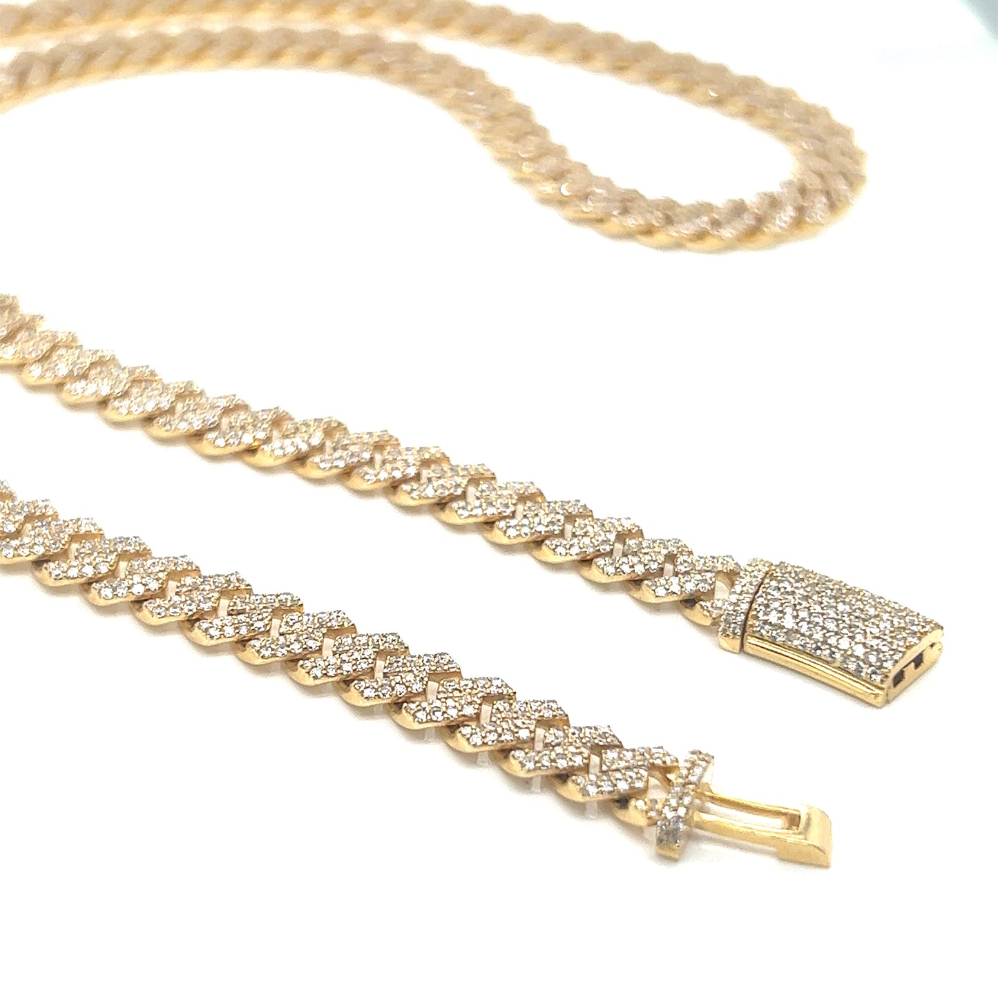 7MM Diamond Cuban Chain