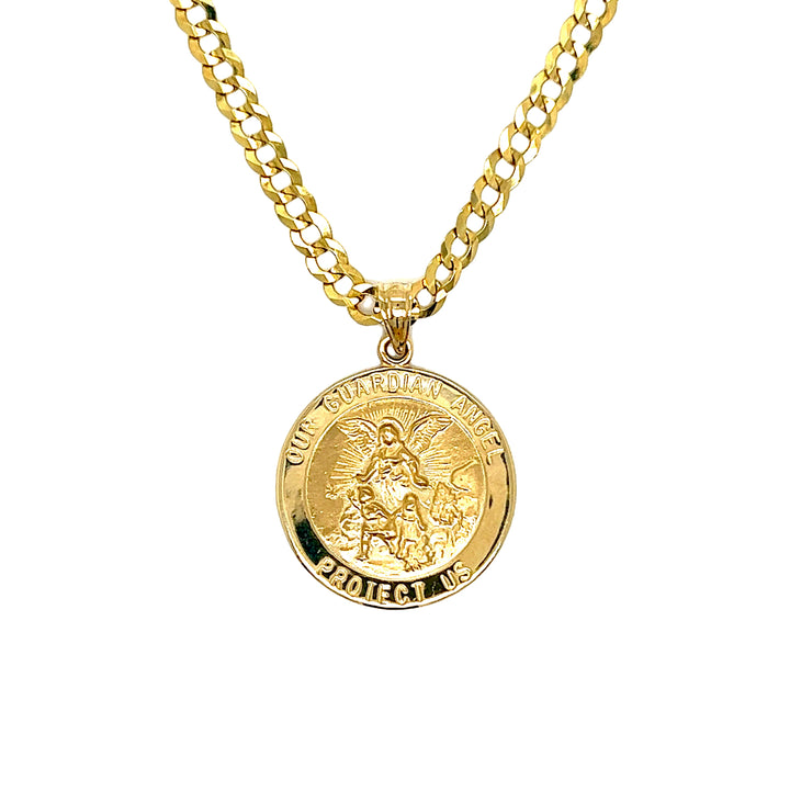 Guardian Angel Medallion Chain Set