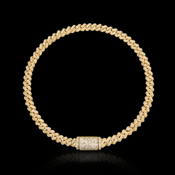Diamond Cuban Bracelet 5MM