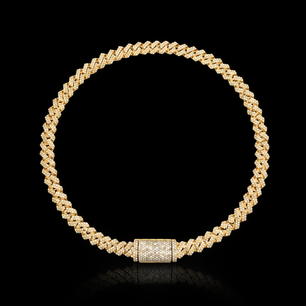 Diamond Cuban Bracelet 5MM