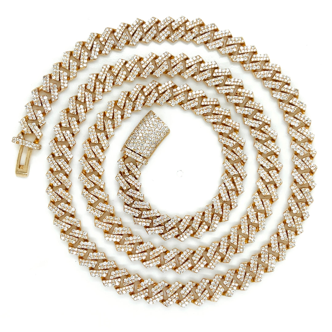 7MM Diamond Cuban Chain