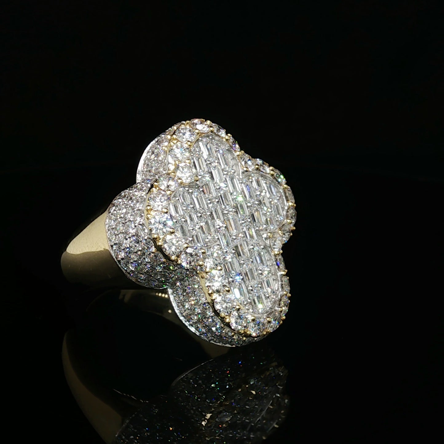 Diamond Men’s Cross Ring Lab 6 CT