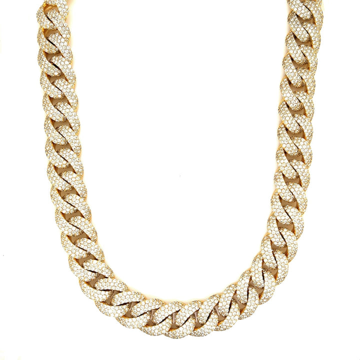 12MM Bustdown Cuban Chain