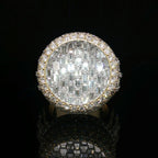 Diamond Men’s Ring Baguette 12 CT VVS Clarity