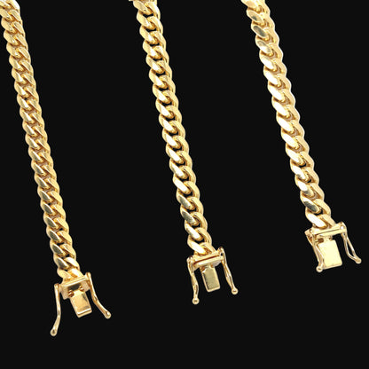 Solid Cuban Bracelets