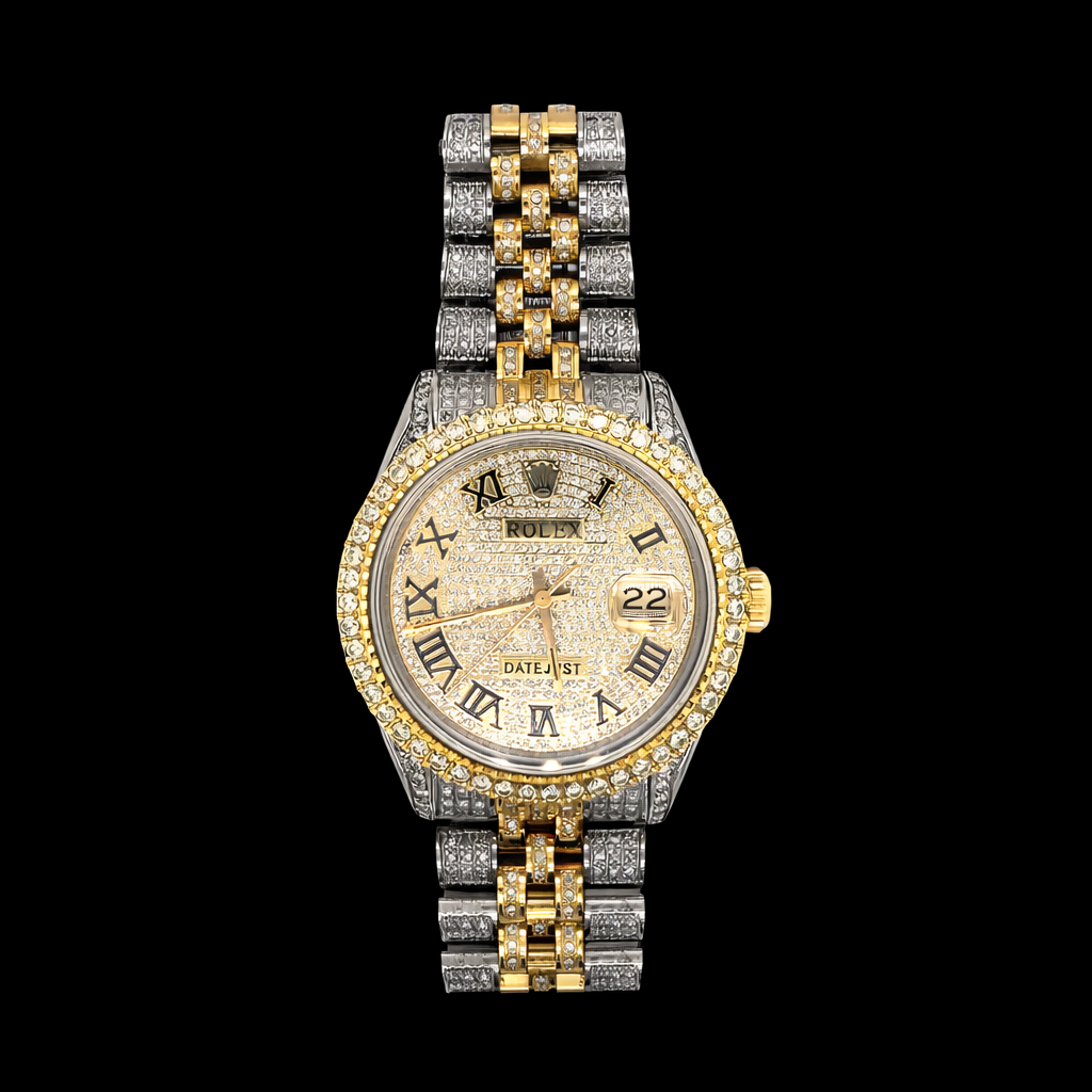 Diamond Rolex Datejust 36MM Two Tone