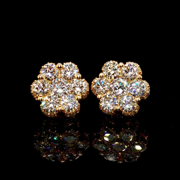 VVS Flower Studs