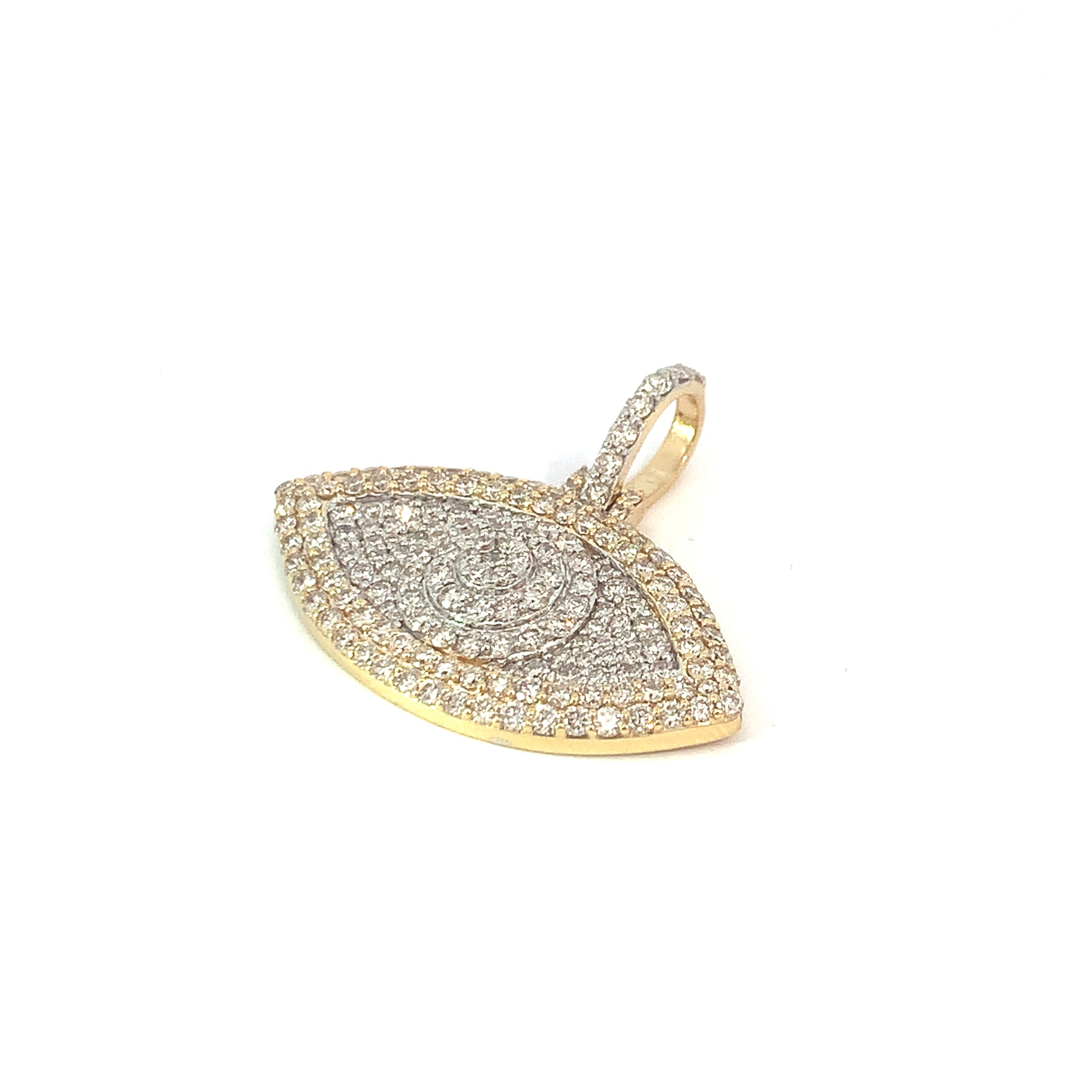 Evil Eye Diamond Pendant