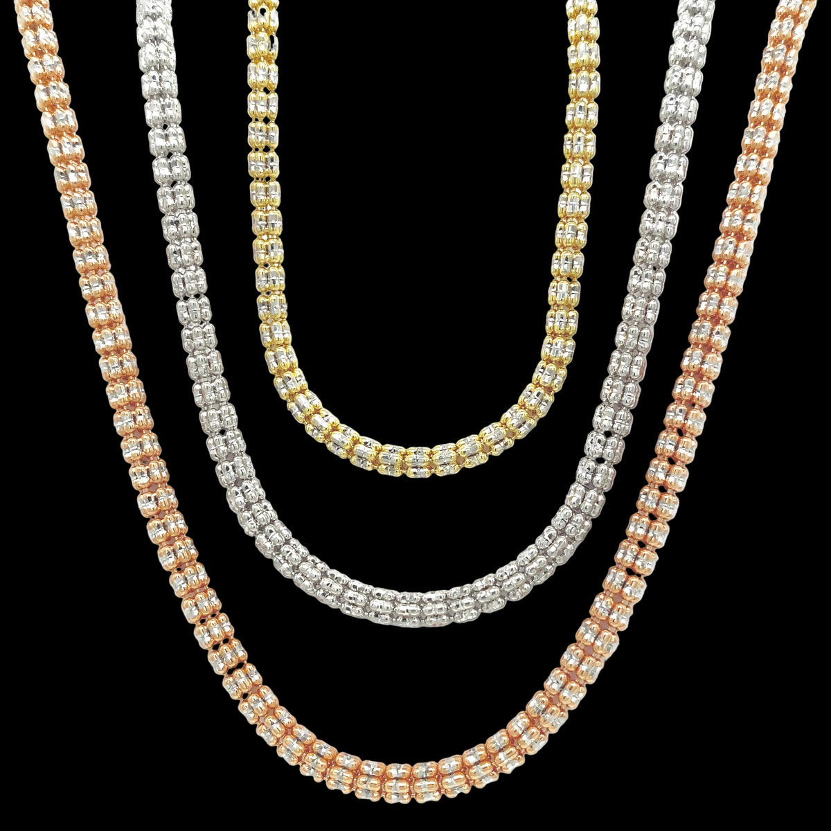 14K Ice Chains