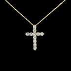 Ladies Diamond Cross Pendant