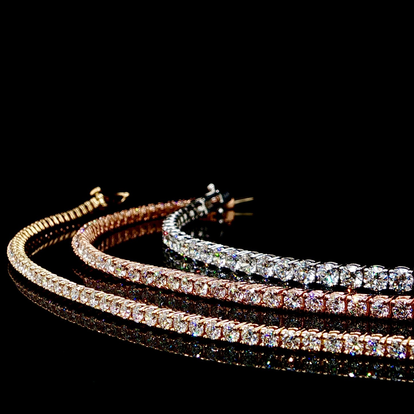 14K Classic Tennis Bracelets