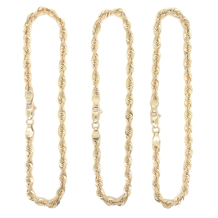 Semi-Solid Rope Bracelets