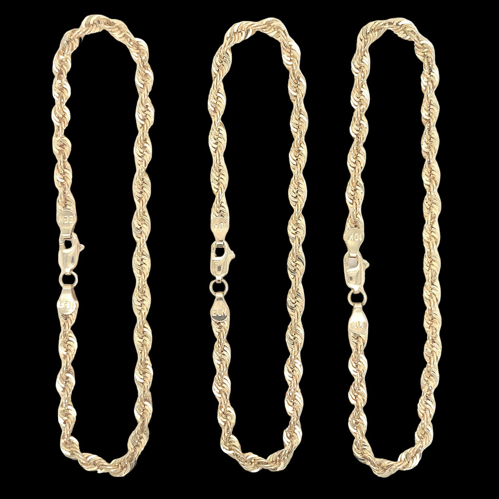 Gold Rope Bracelet