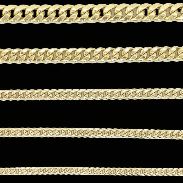 Semi Solid Cuban Bracelets