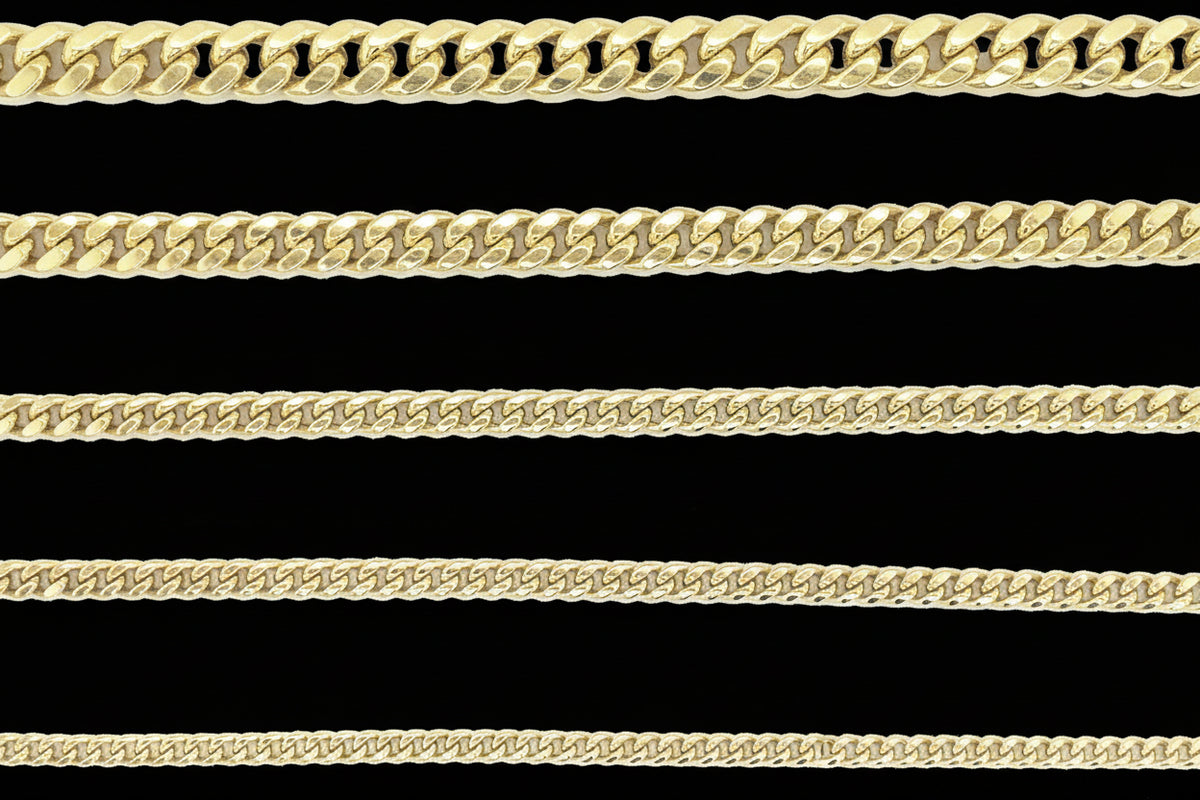Semi Solid Cuban Bracelets