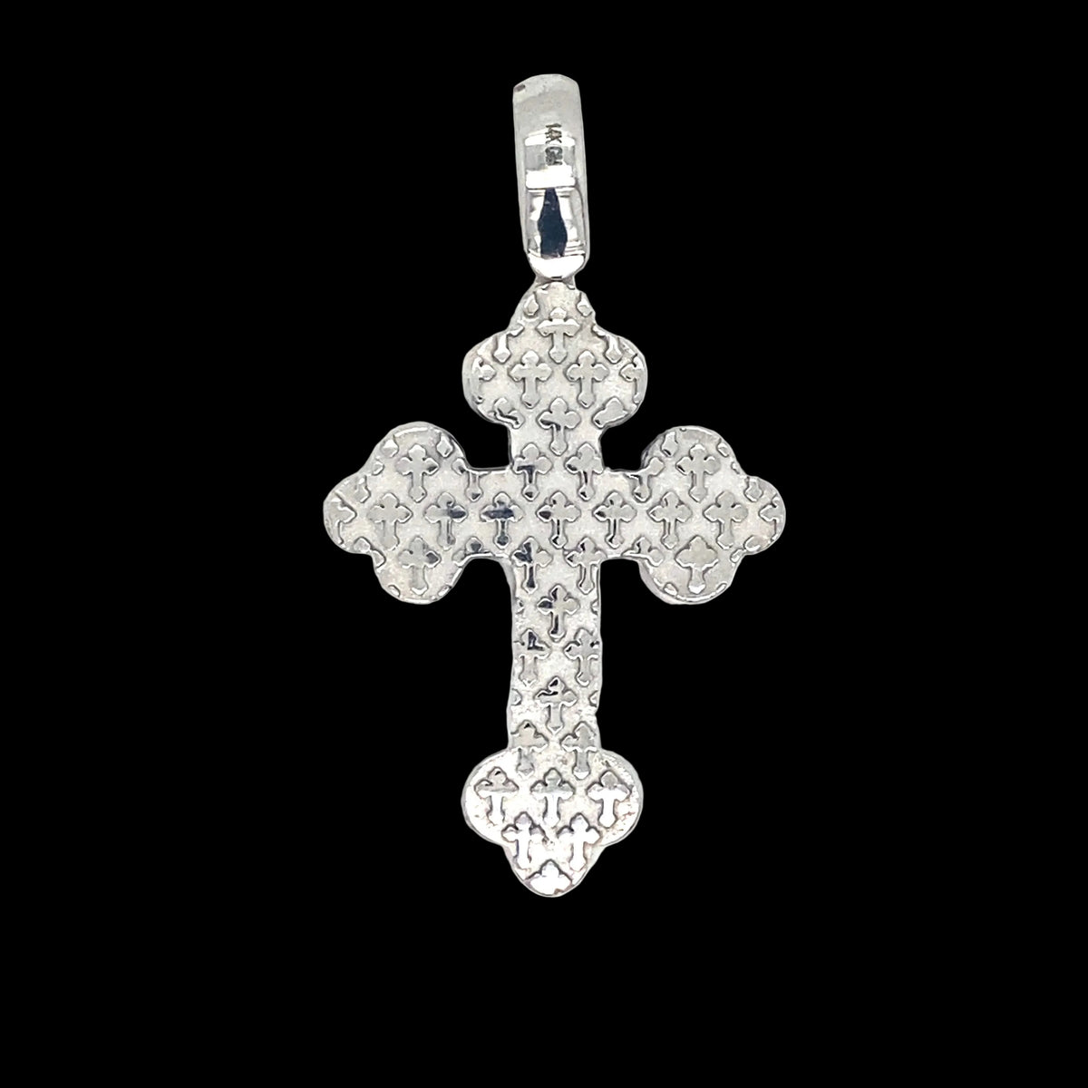 Diamond Small Medieval Cross Pendant