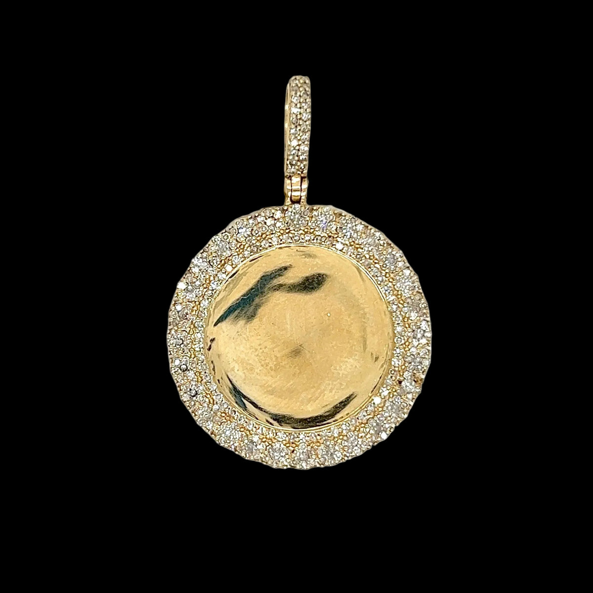 Small Diamond Photo Pendant