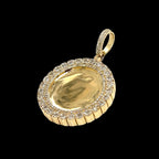 Small Diamond Photo Pendant