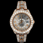 Diamonds Skywdeller Rose Gold Rolex