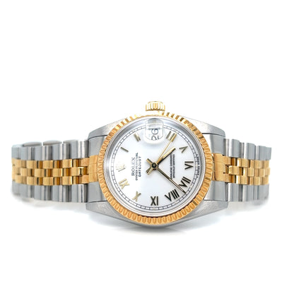 Rolex Datejust 31MM White Roman Dial