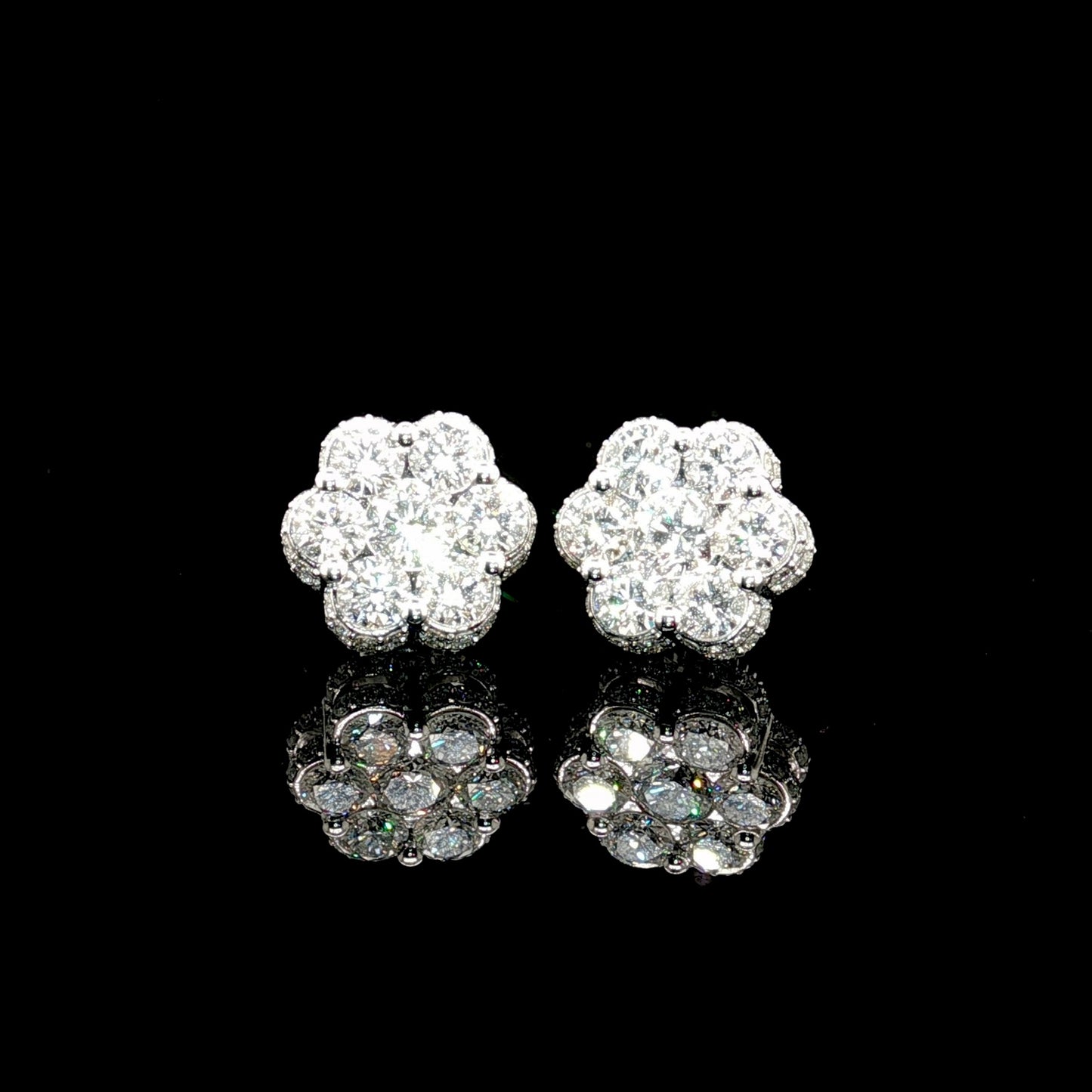 VVS Flower Studs