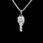 Diamond Key Pendant