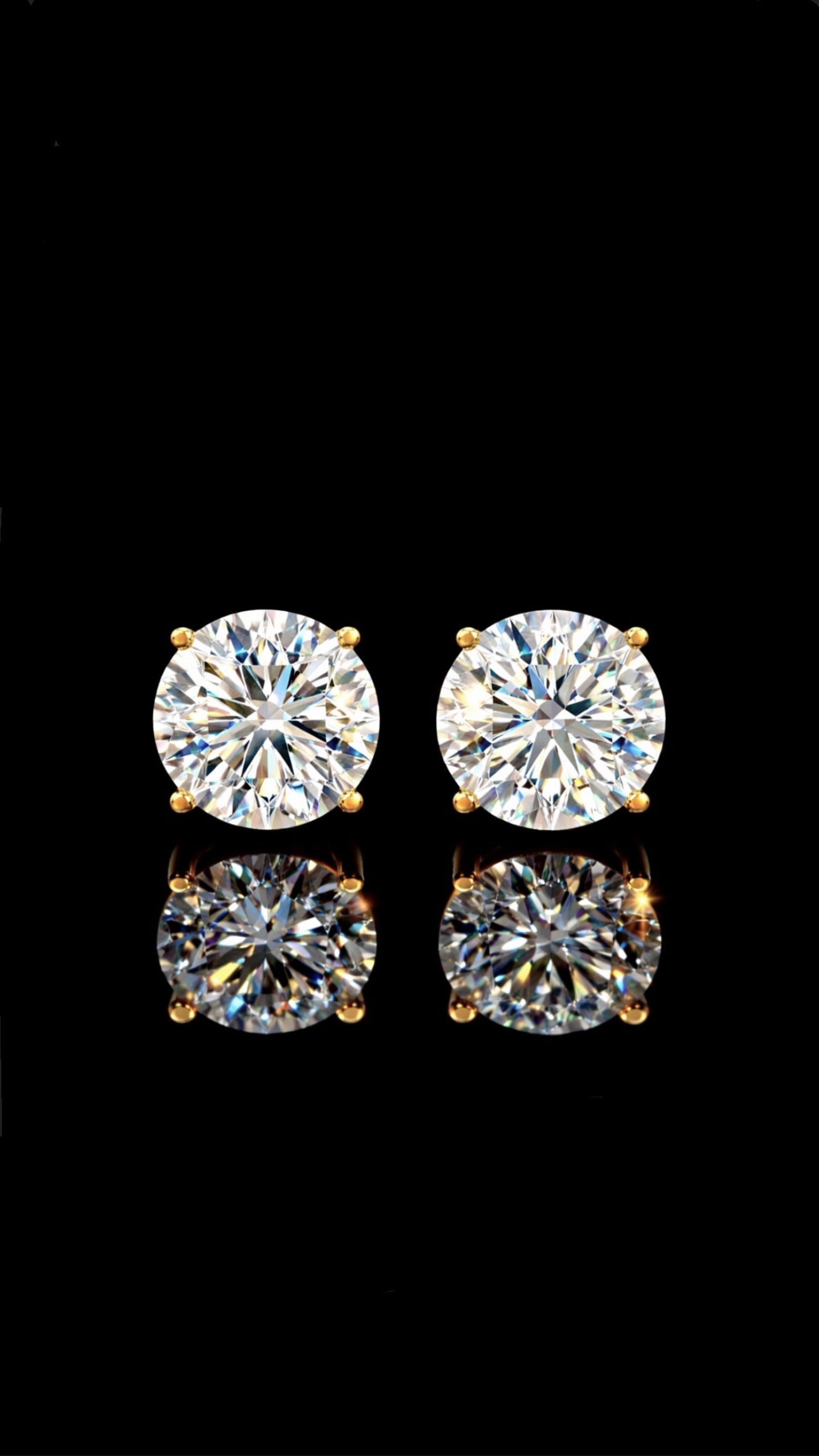 2.5CT Total Lab Diamond Studs