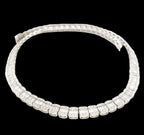 8MM 29.5 CT Baguette Tennis Chain