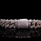 16.5MM Diamond Cuban Link Bracelet 10K