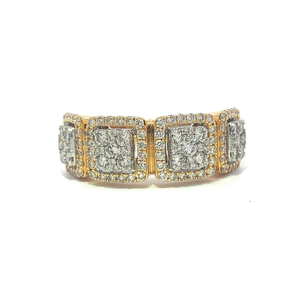 2ct Diamond Mens Band