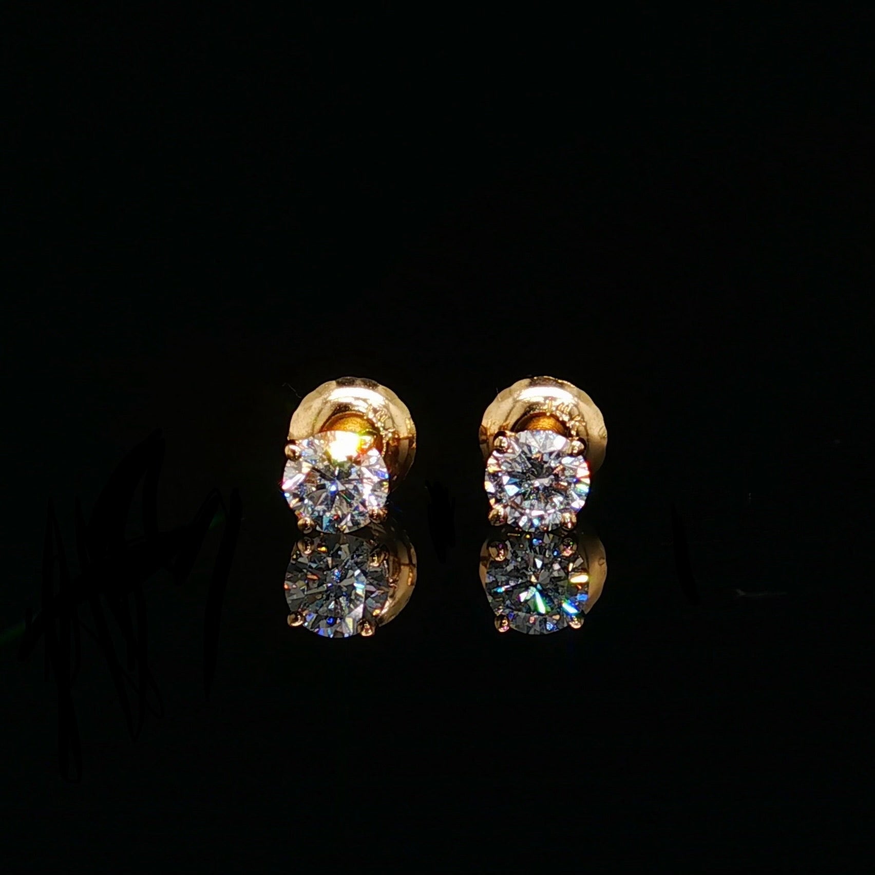 0.25CT Total Lab Diamond Studs