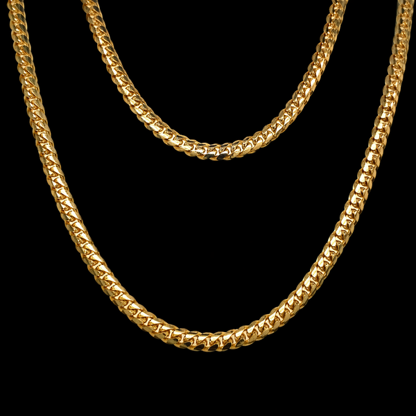 3MM Solid Cuban Chain