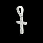 Diamond Micro Cross Pendant