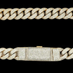 15MM Diamond Cuban Chain