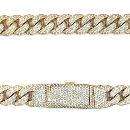 15MM Diamond Cuban Chain