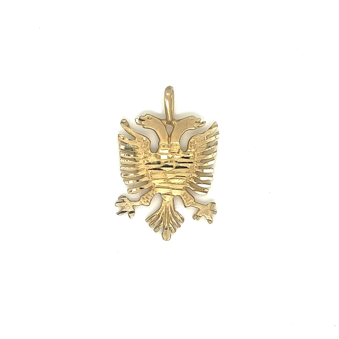Albanian Eagle Gold Pendant
