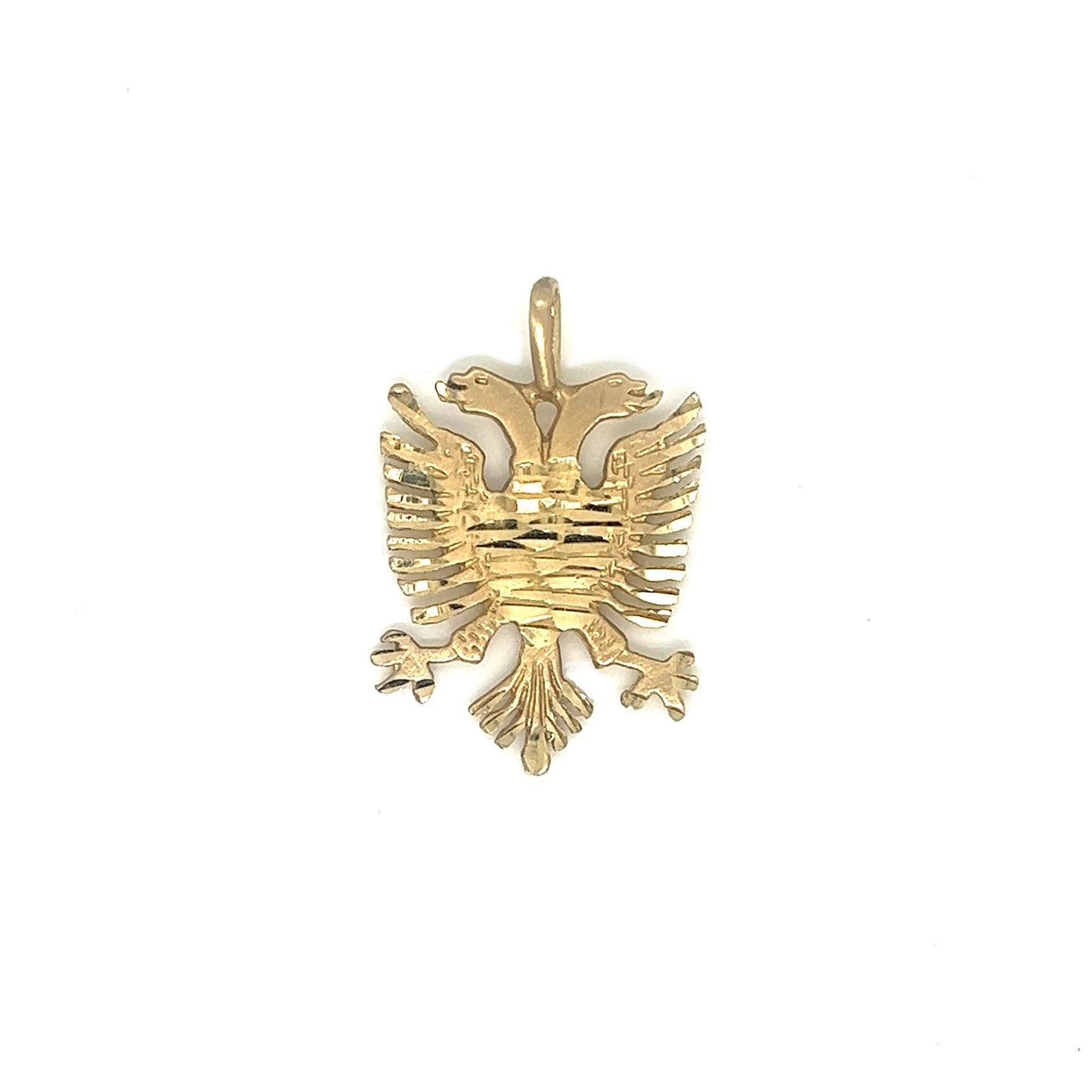 Albanian Eagle Gold Pendant