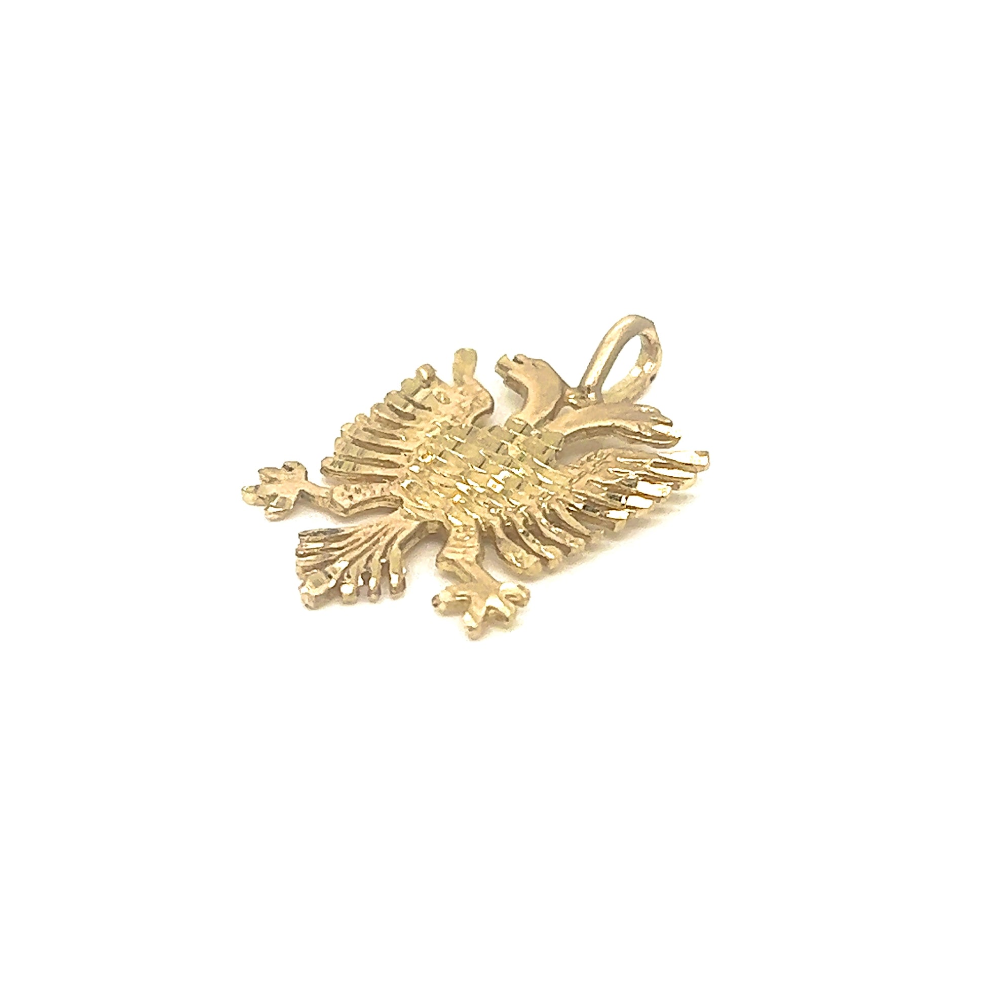Albanian Eagle Gold Pendant