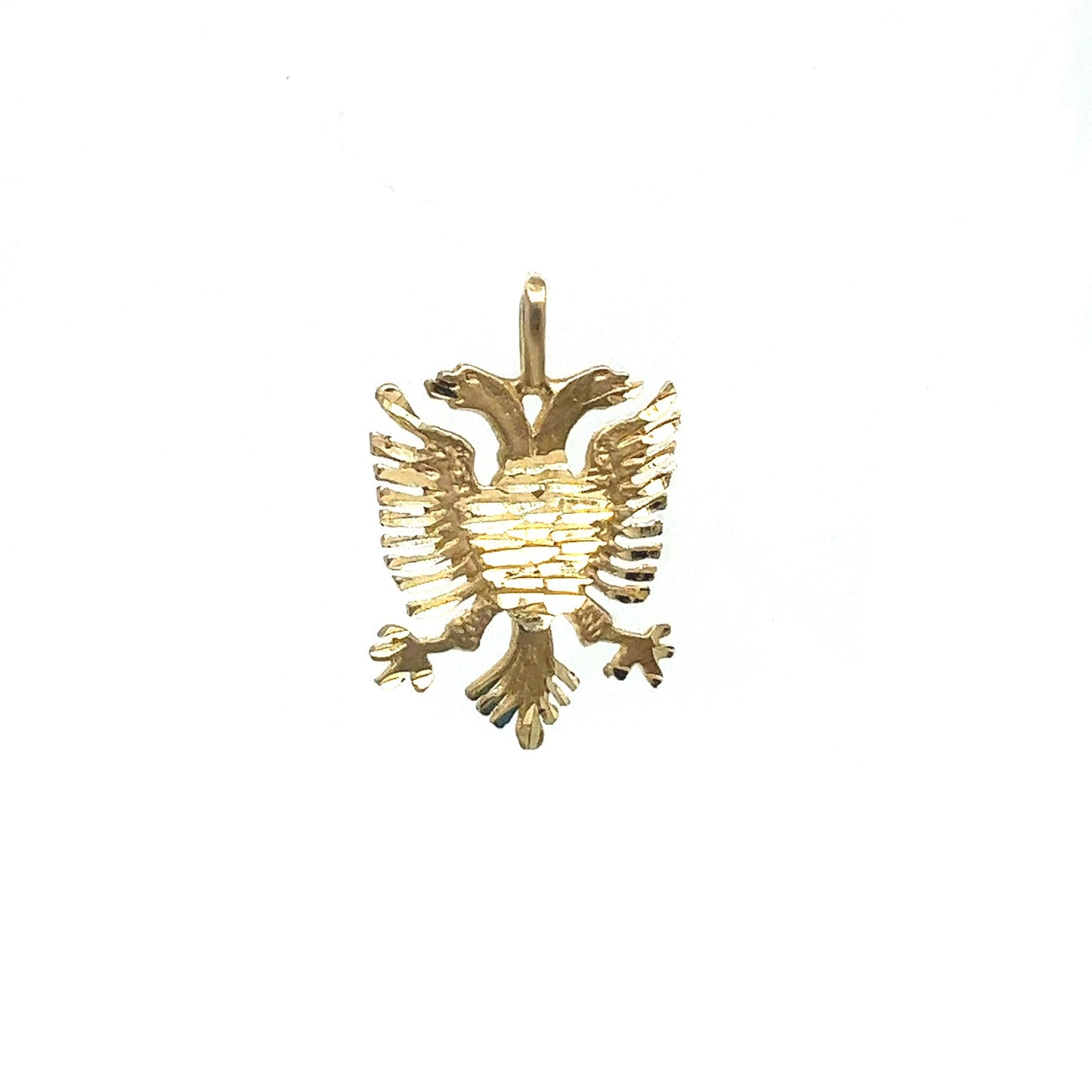 Albanian Eagle Gold Pendant