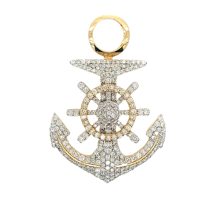 Anchor Diamond Pendant