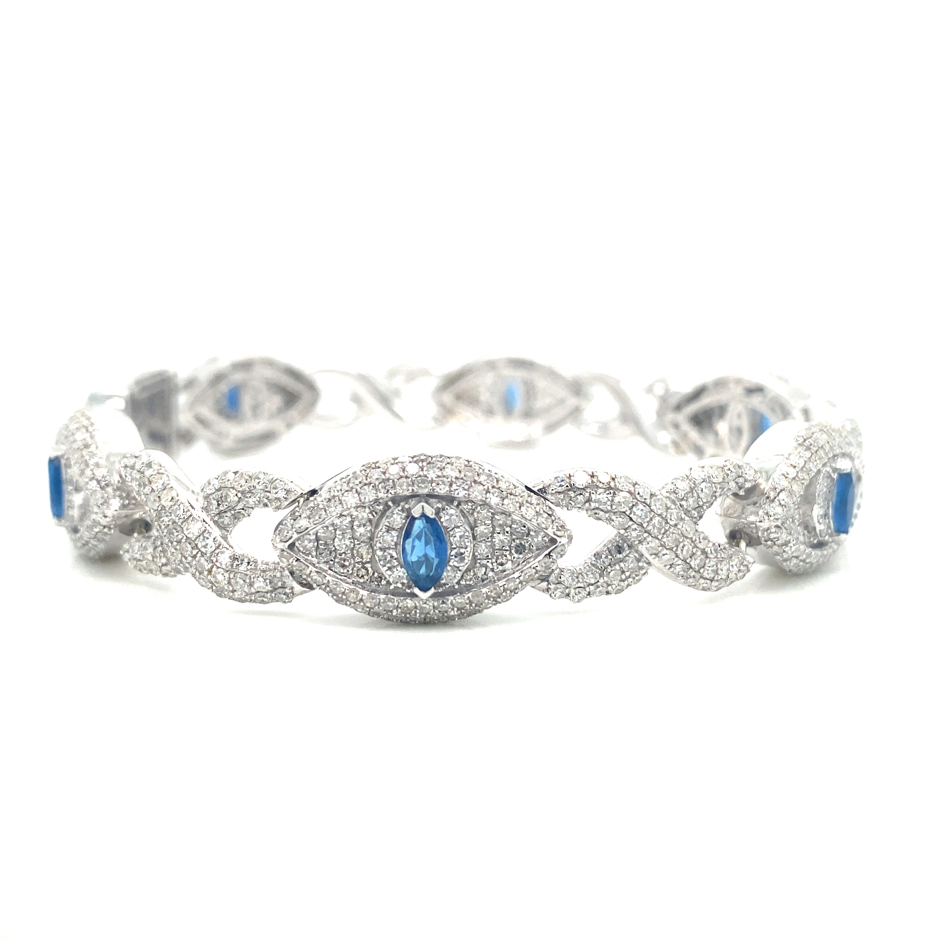Evil eye diamond bracelet store
