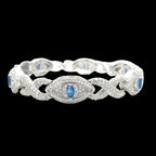 Diamond Evil Eye Bracelet