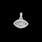 Diamond Evil Eye Pendant