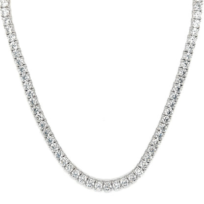 20 Pointer Diamond Tennis Necklace