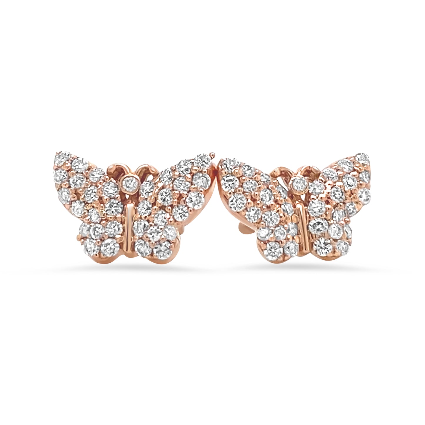 Butterfly Diamond Earrings
