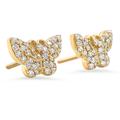 Butterfly Diamond Earrings